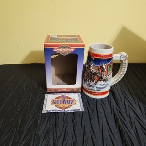1999 Budweiser Holiday Stein A Century Of Tradition